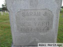 Sarah Jane Yard