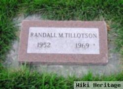 Randall M Tillotson