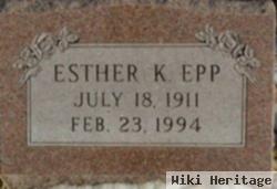 Esther K Epp