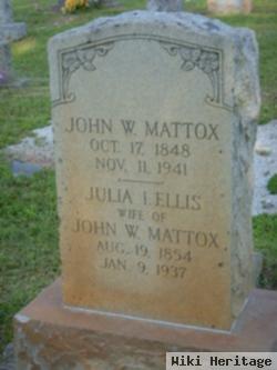 Julia Ida Ellis Mattox