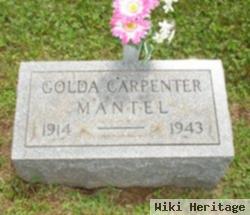 Golda Elizabeth Carpenter Mantel