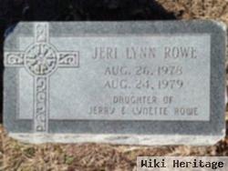 Jeri Lynn Rowe