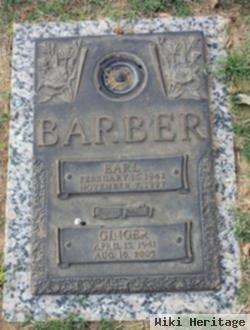 Virginia S "ginger" Jones Barber