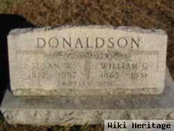 William G Donaldson