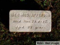 Alice Iber Mccorkle Apperson