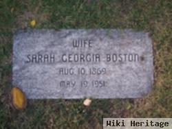 Sarah Georgia Tarpley Boston