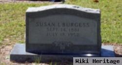 Susan Idella "susie" Sanders Burgess