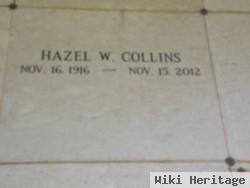 Hazel W Collins