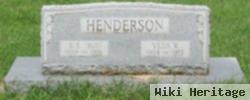 Veda Amanda Wicker Henderson