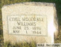 Ethel Bell Mccorkle Williams