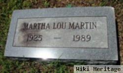 Martha Lou Martin