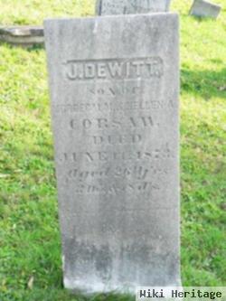 J Dewitt Corsaw