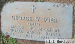 George W Loer