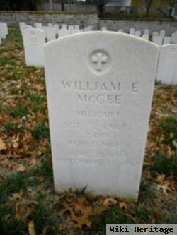 Sgt William E Mcgee