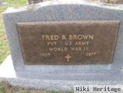 Fred R Brown