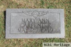 Mary Ann Carpenter