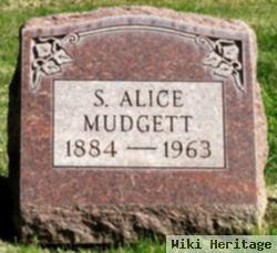 S. Alice Mudgett