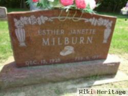 Esther Janette Milburn