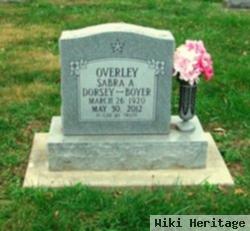 Sabra Ann Dorsey-Boyer Overley