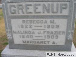 Mrs Rebecca M. Dailey Greenup