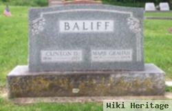 Clinton D Baliff