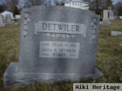 Elias H Detwiler