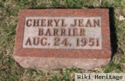 Cheryl Jean Barrier