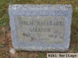 Virgil Hackbart Gleason