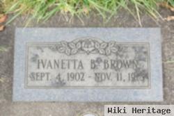 Ivanetta B Brown