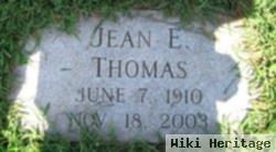 Jean E Thomas