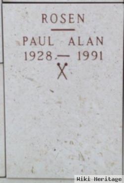 Paul Alan Rosen