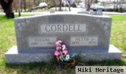 Nettie J Cordell