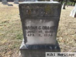 Huldah Garton Dillard