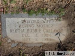 Bertha Bobbie Vaughan Callaway