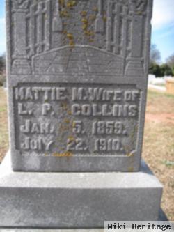 Martha T "mattie" Driver Collins