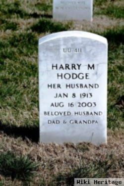 Harry M Hodge