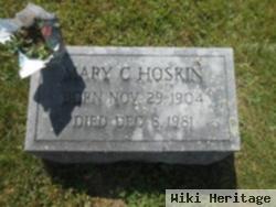 Mary C. Counterman Hoskin