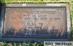 Julius J Jeannero