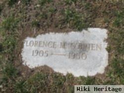 Florence M. O'brien