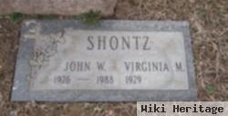 John W Shontz