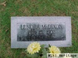 Lenora M. Dixon