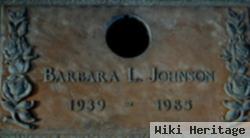 Barbara L. Johnson