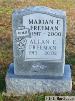 Allan E Freeman