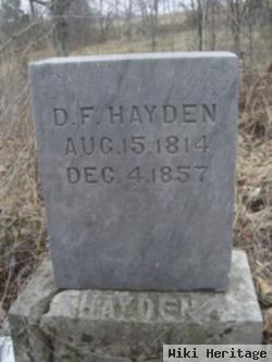 Daniel Fulton Hayden