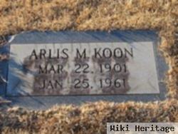 Arlis M Koon