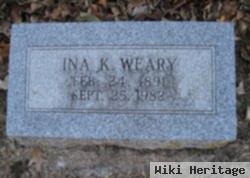 Ina Kirkpatrick Weary