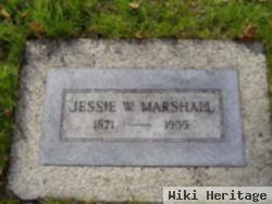 Jessie W Marshall