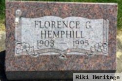 Florence G Hemphill