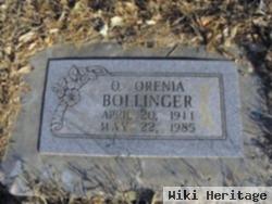 Orenia Brown Bollinger