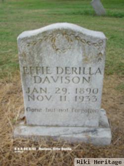 Effie Derilla Davison